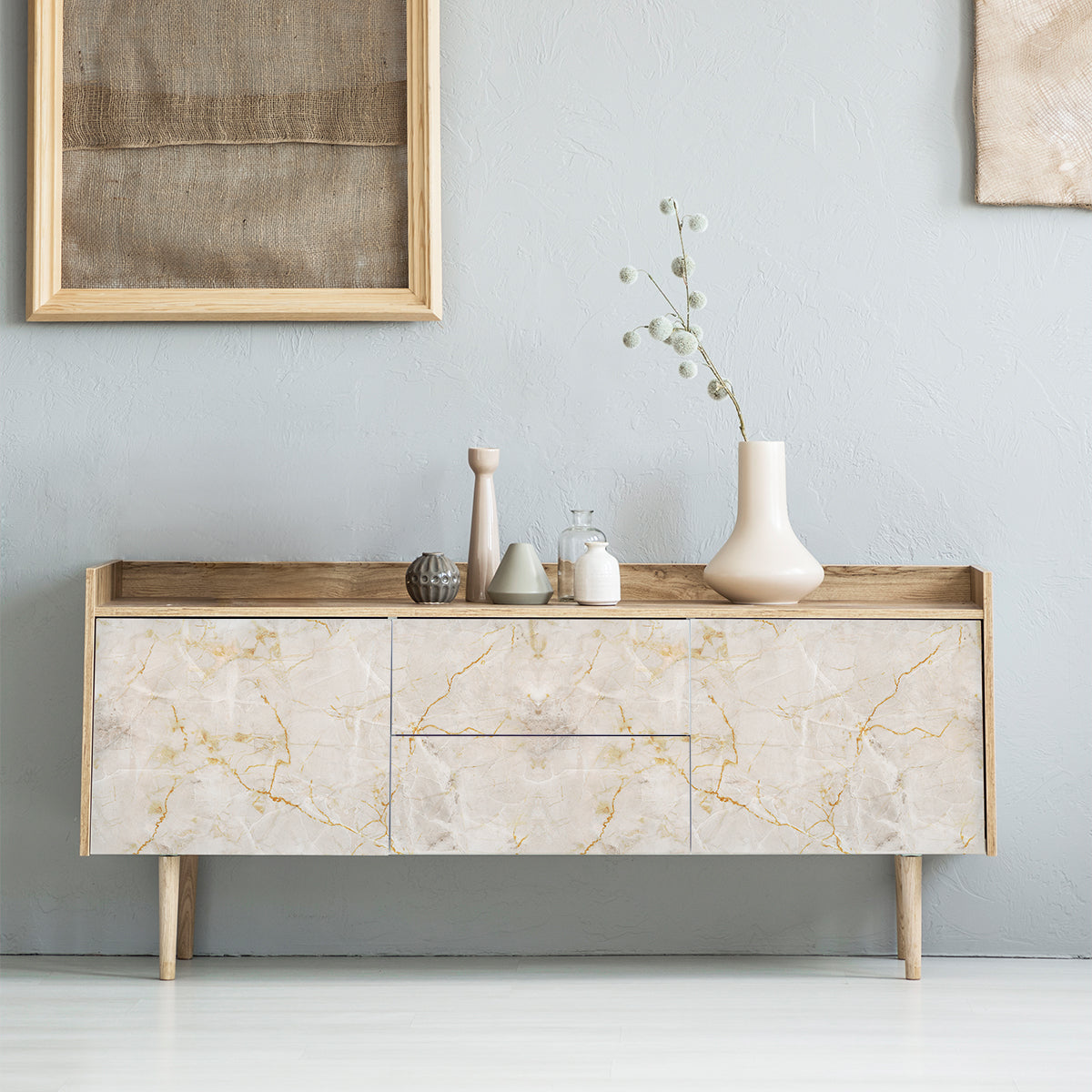 Vinilo Autoadhesivo Simil Marmol - 100x100cm - MM3282