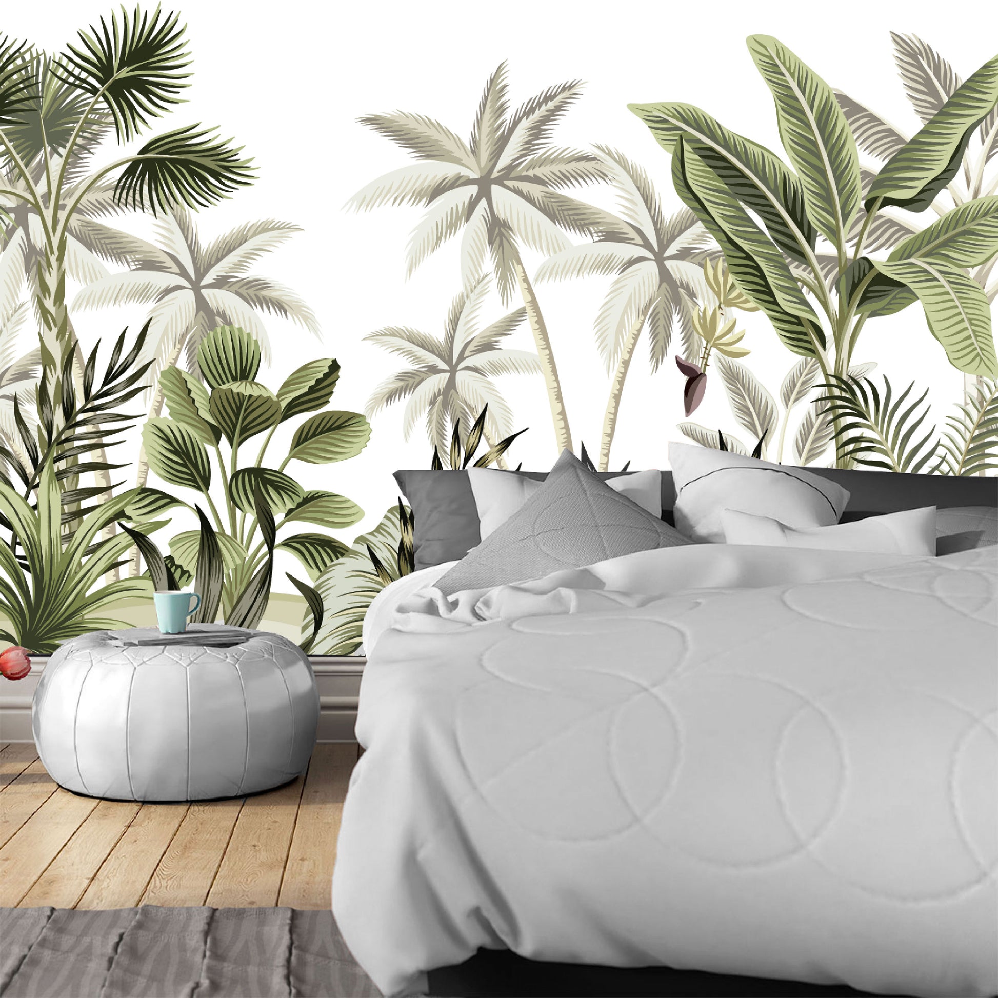 Vinilo Mate Jungla Tropical 021