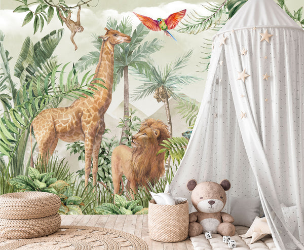 Mural Animales de Safari - MI048