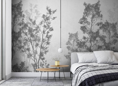 Mural Bosque Minimalista - MT596