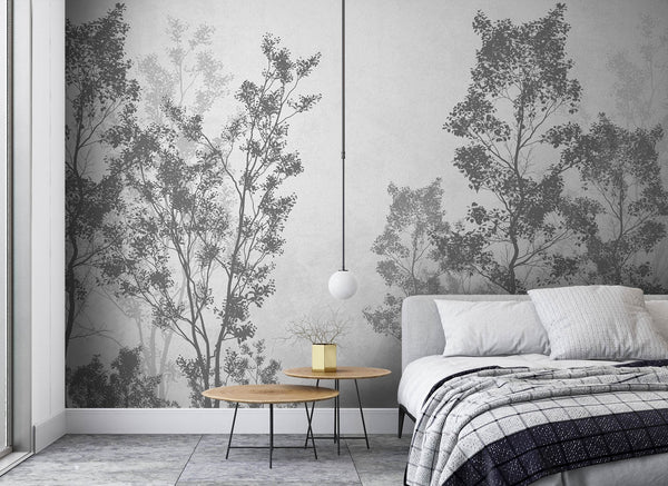 Mural Bosque Minimalista - MT596