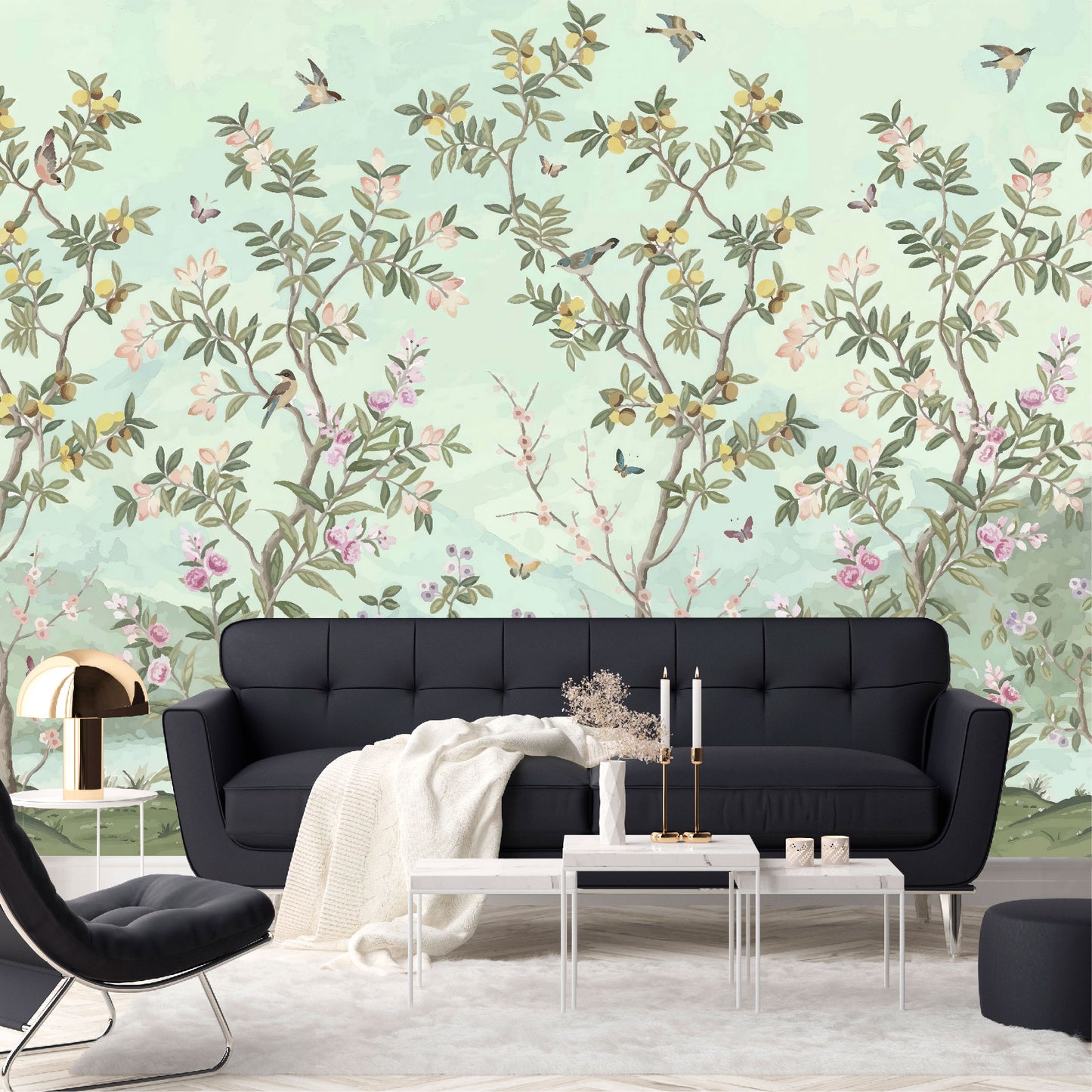 Mural árbol Chinoiserie - MT556