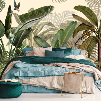 Mural Hojas Tropicales - MT370