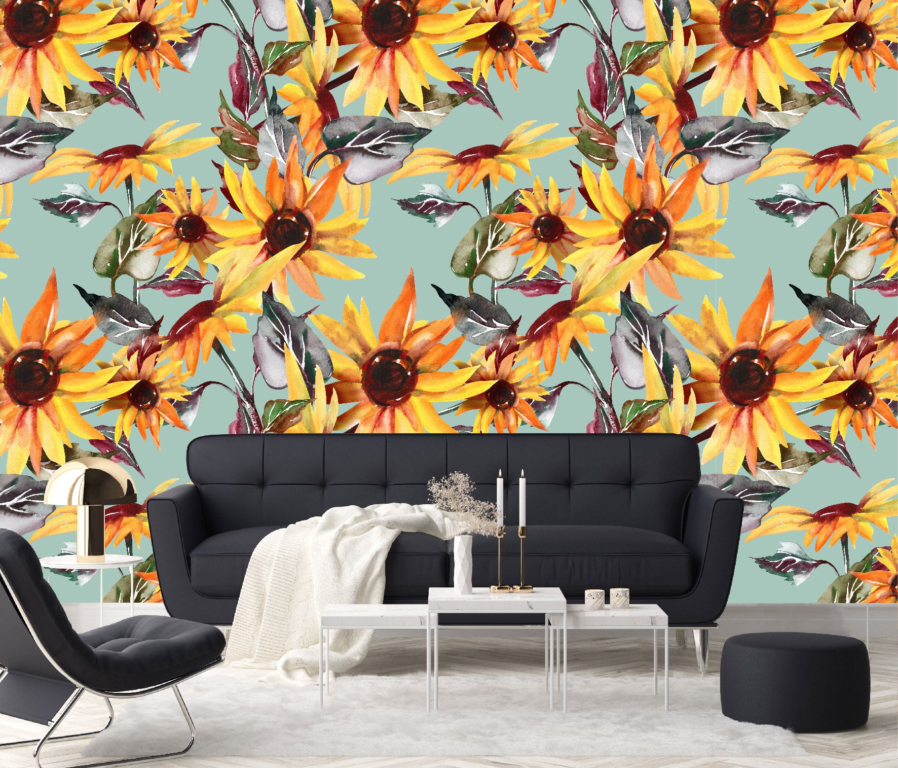 Vinilo Mate Girasoles 109