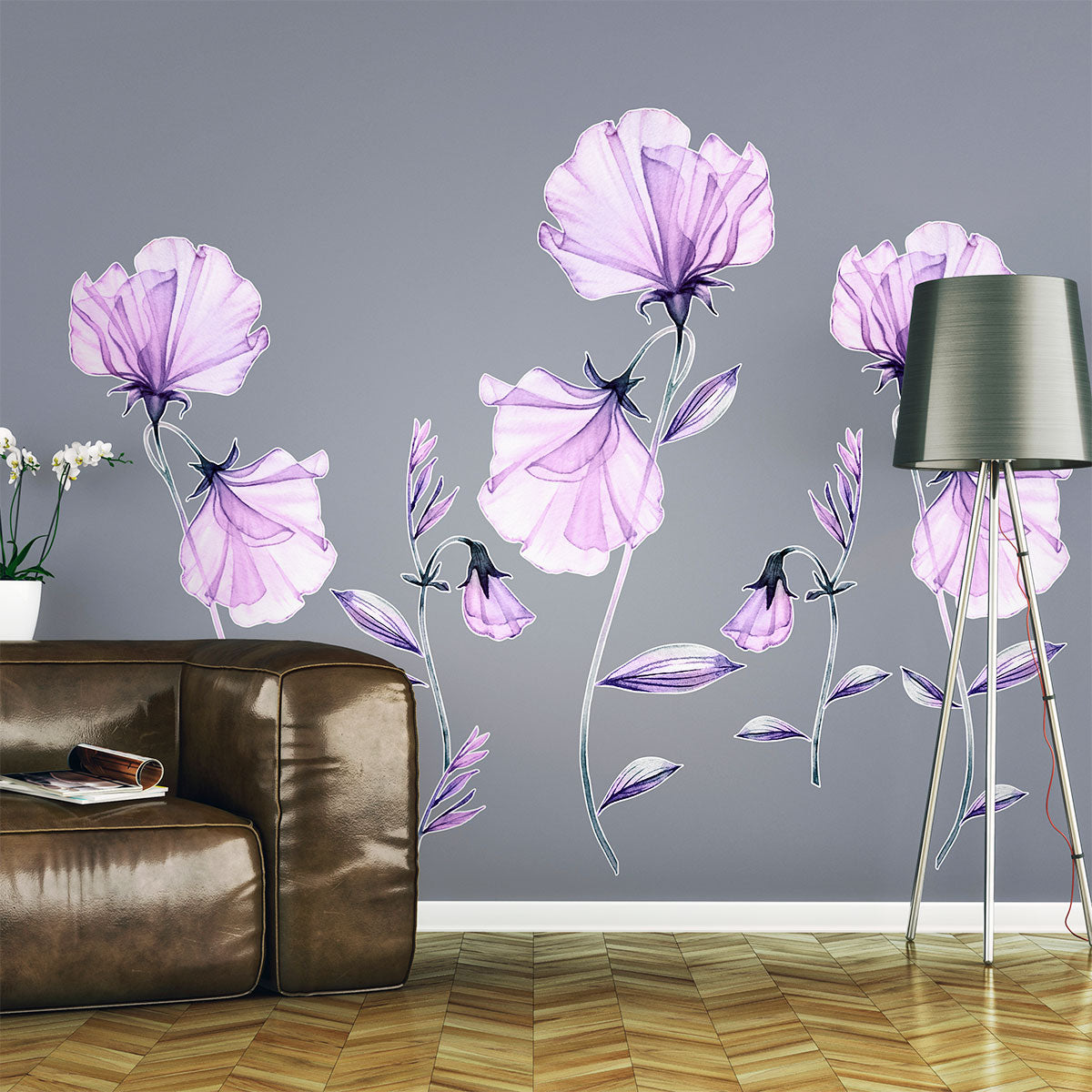 Vinilos Autoadhesivos Flores - VDC013
