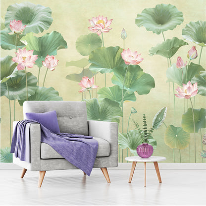 Mural Amanecer en Loto - MT564