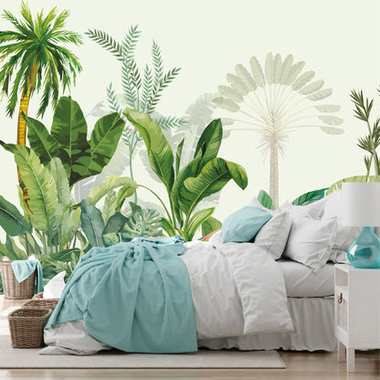 Mural Selva Tropical Ilustrada - MT575