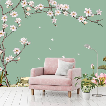 Mural Árbol con flores blancas - MT473