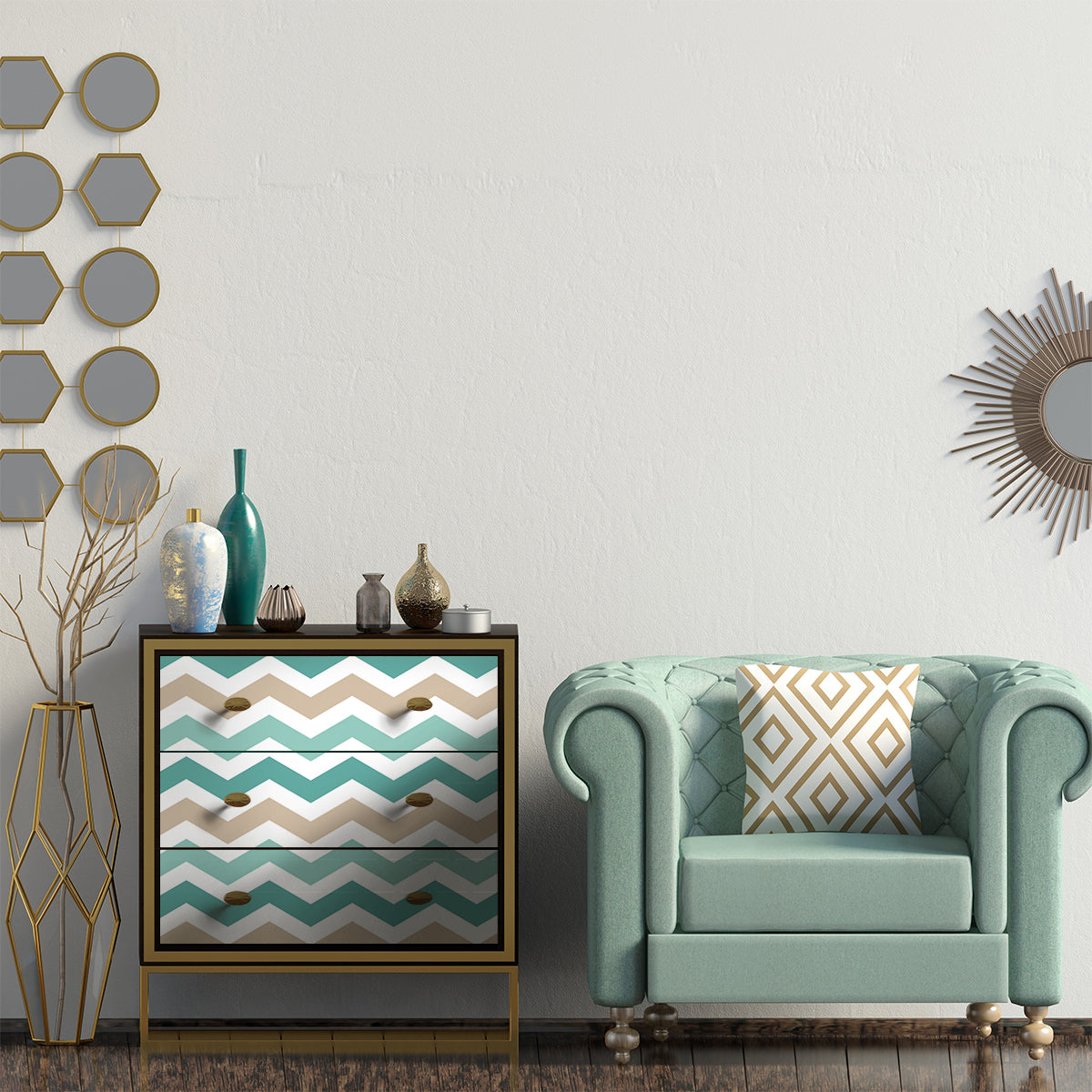 Vinilo Escandinavo para Muebles - ME0119