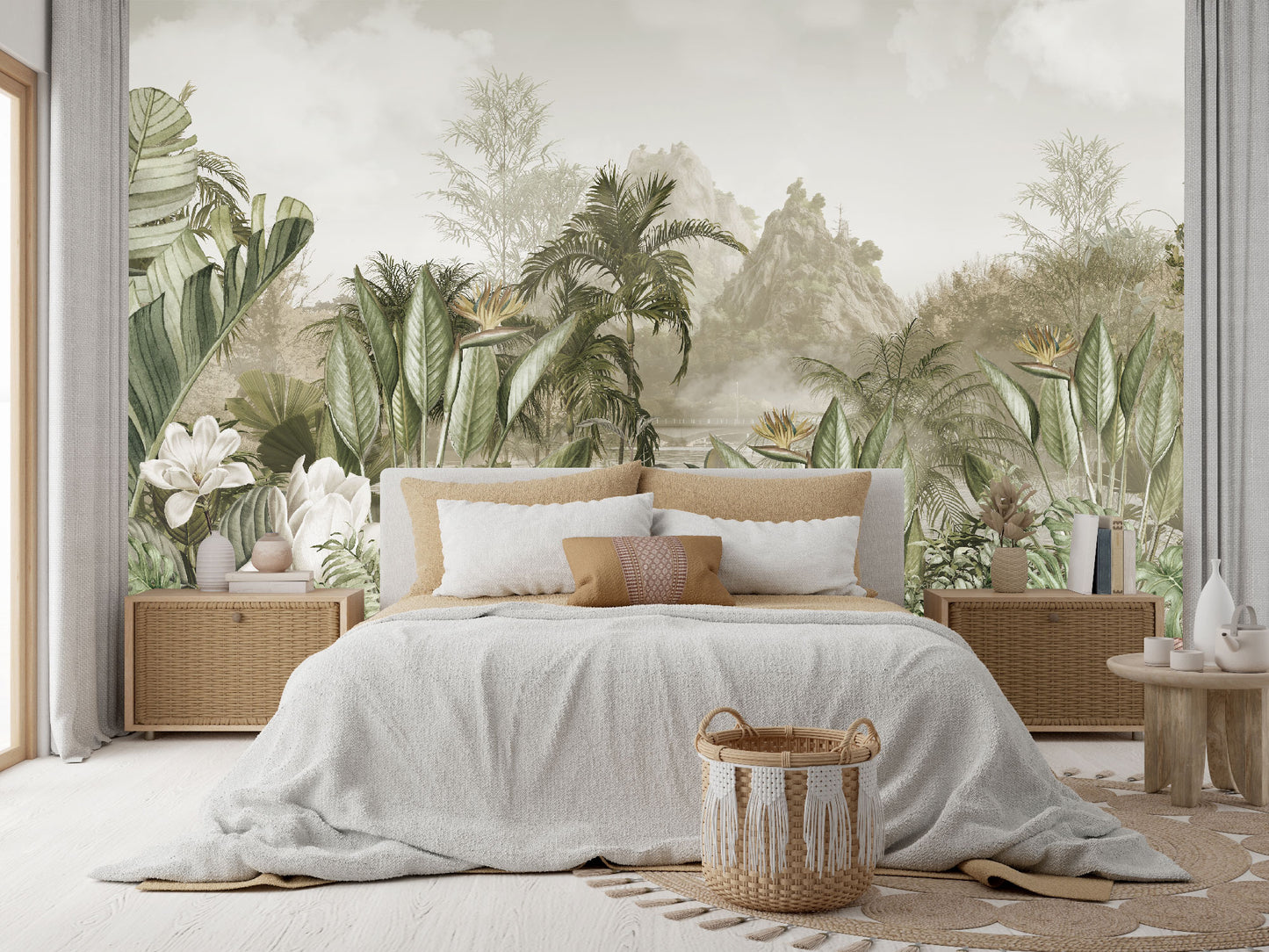 Mural Jungla Tropical Vintage - MT503