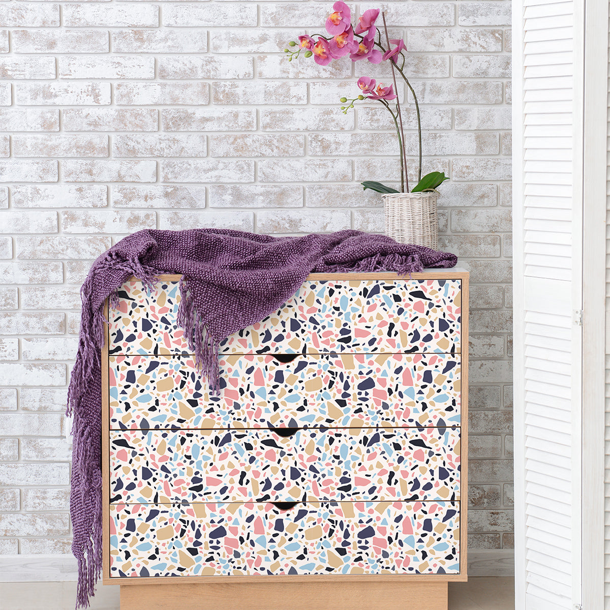 Vinilo para Muebles Terrazo Modelo  - MT3414