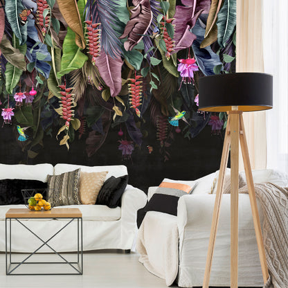 Mural Lluvia de flores tropicales - MT491