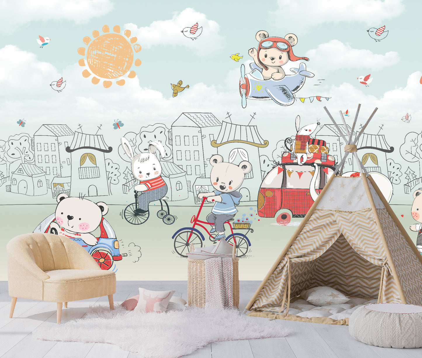 Mural Infantil - MI050