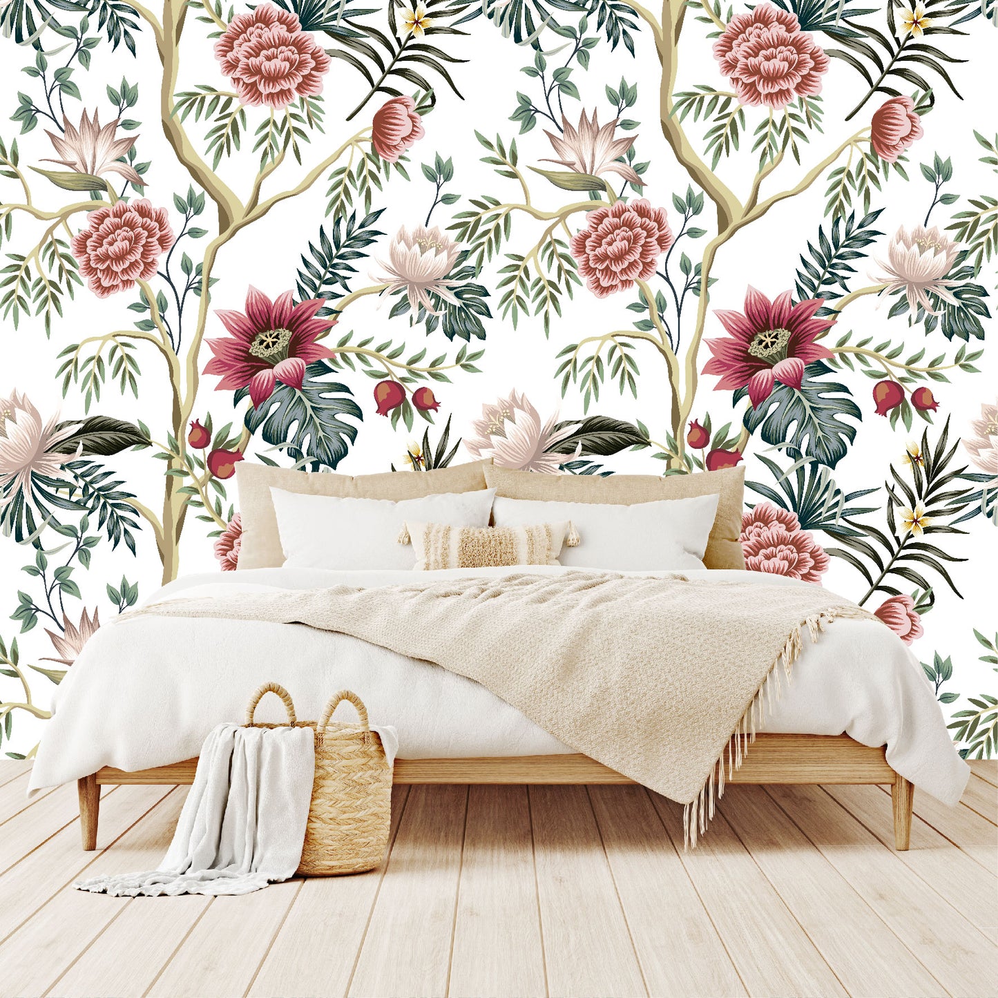 Vinilo Mate Tropical Flores Silvestres 106