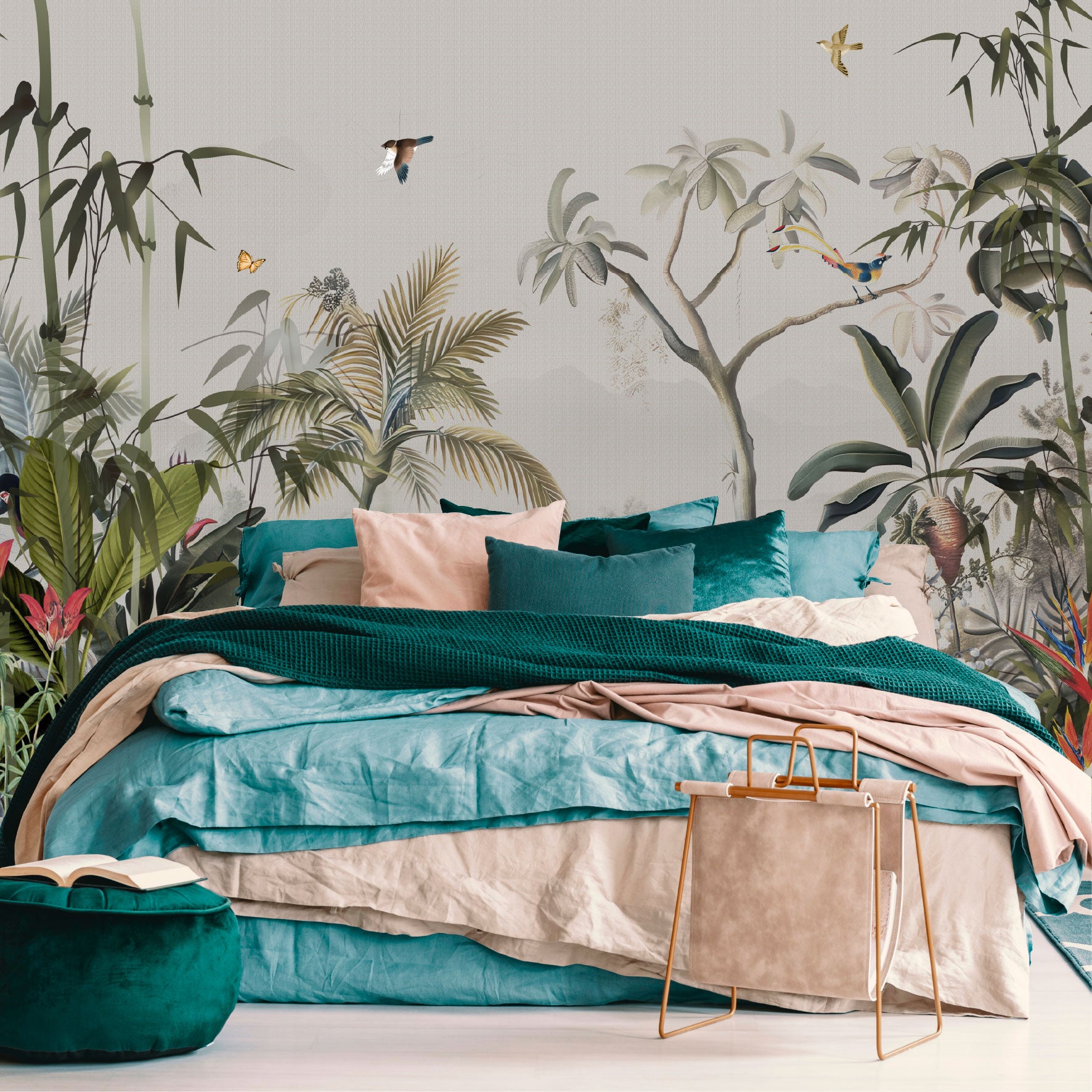 Mural Tropical Selva Vintage  - MT579