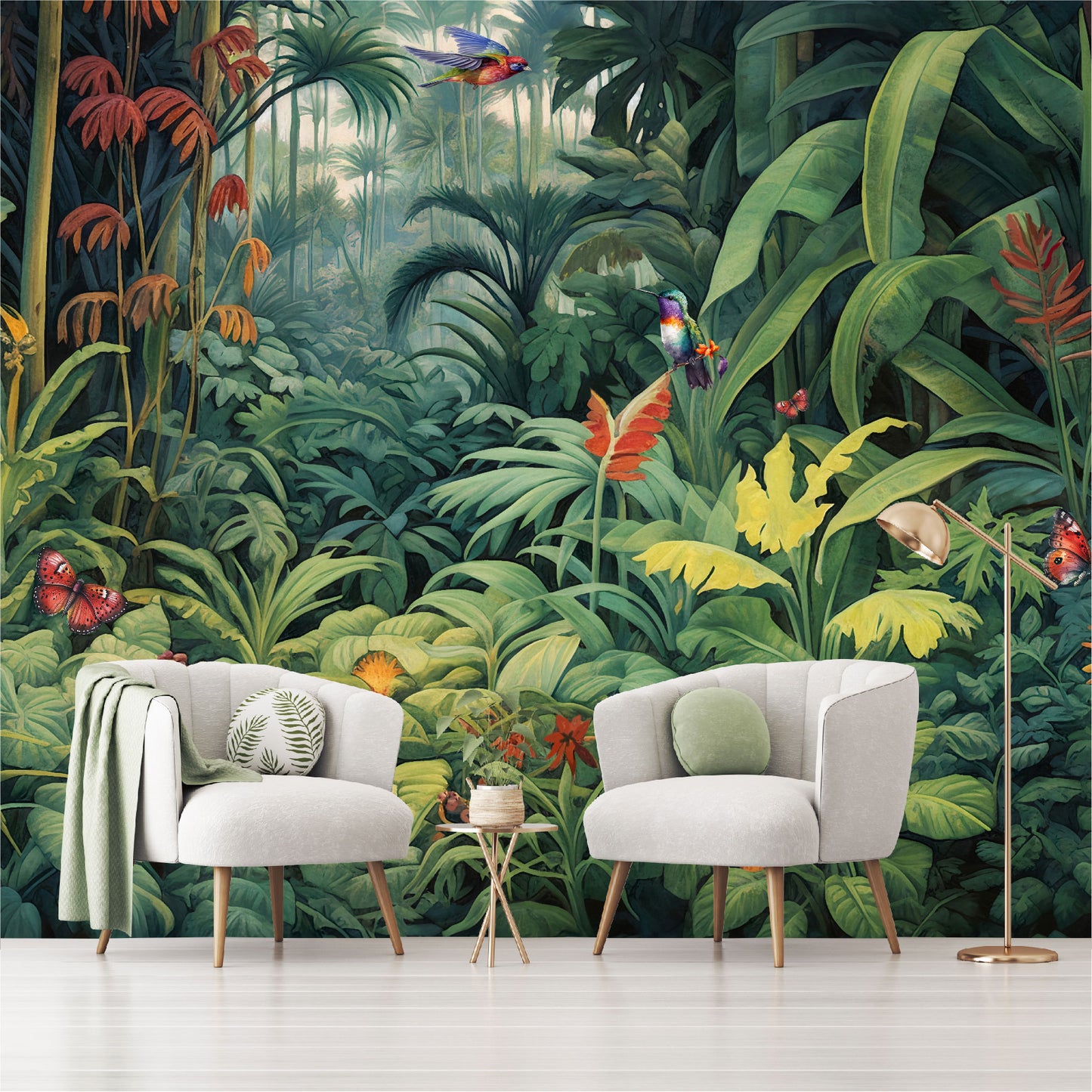 Mural Jungla Tropical  - MT417