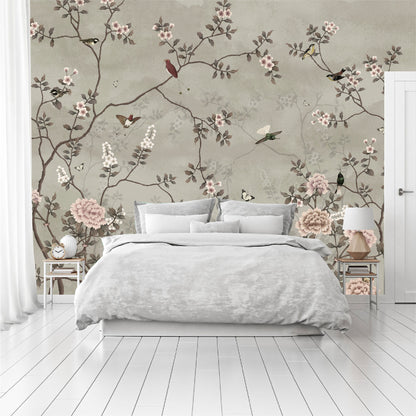 Mural Tropical Campestre Floral - MT309