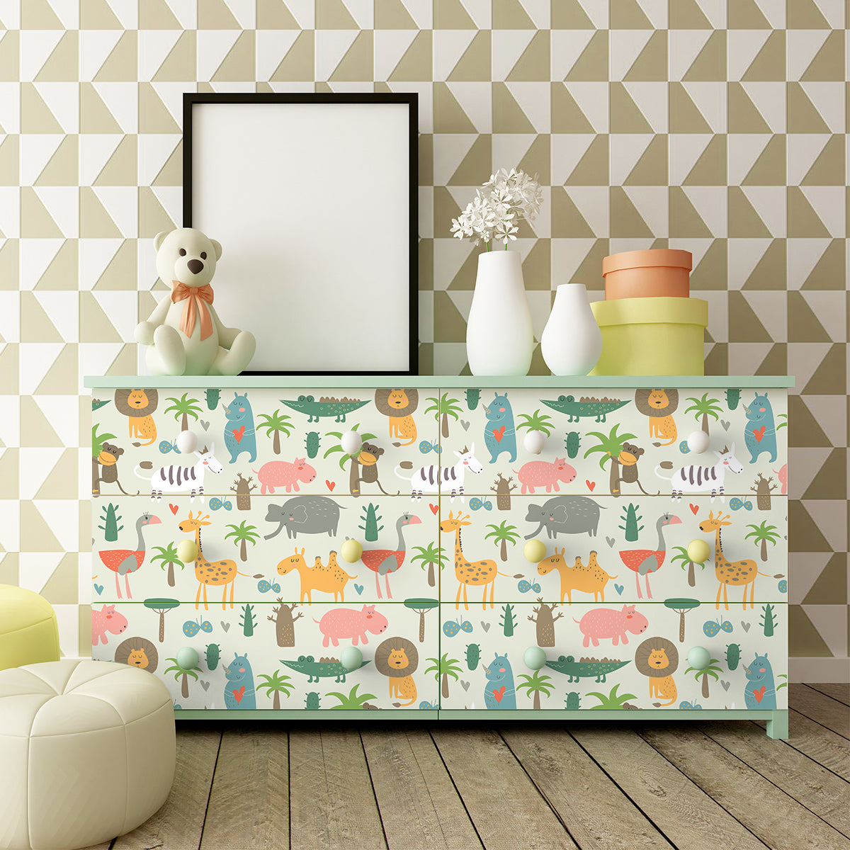 Vinilo para Muebles Animales Savannah - MI019