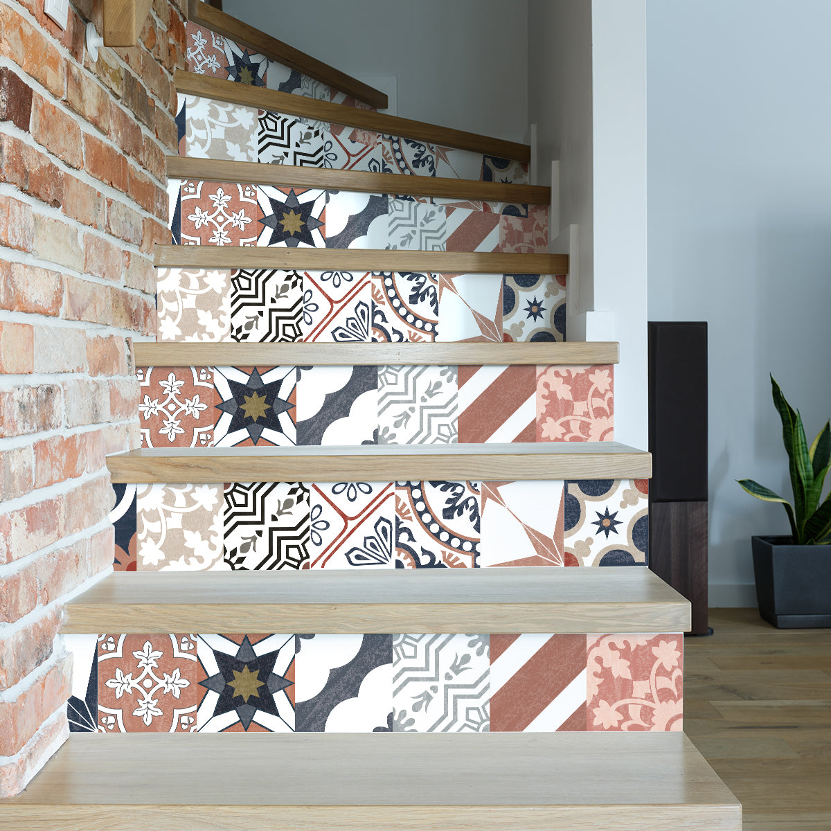 Vinilo Autoadhesivo Para Escaleras Pack por 2 unidades Modelo E309