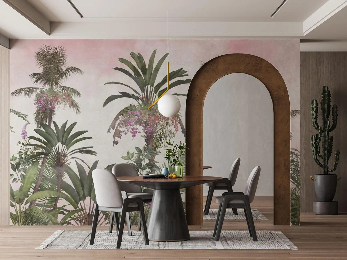 Mural Tropical Floral - MT594