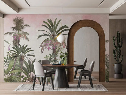 Mural Tropical Floral - MT594