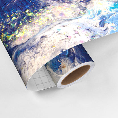 Vinilo Autoadhesivo Simil Marmol - 100x100cm - MM3556