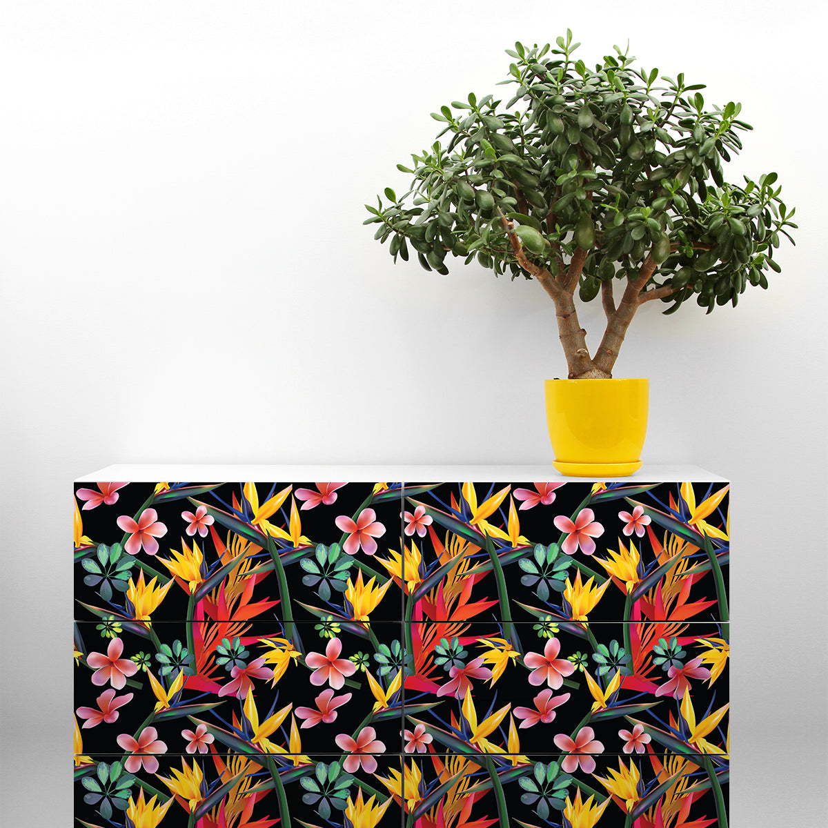 Vinilo Tropical para Muebles Modelo 1284