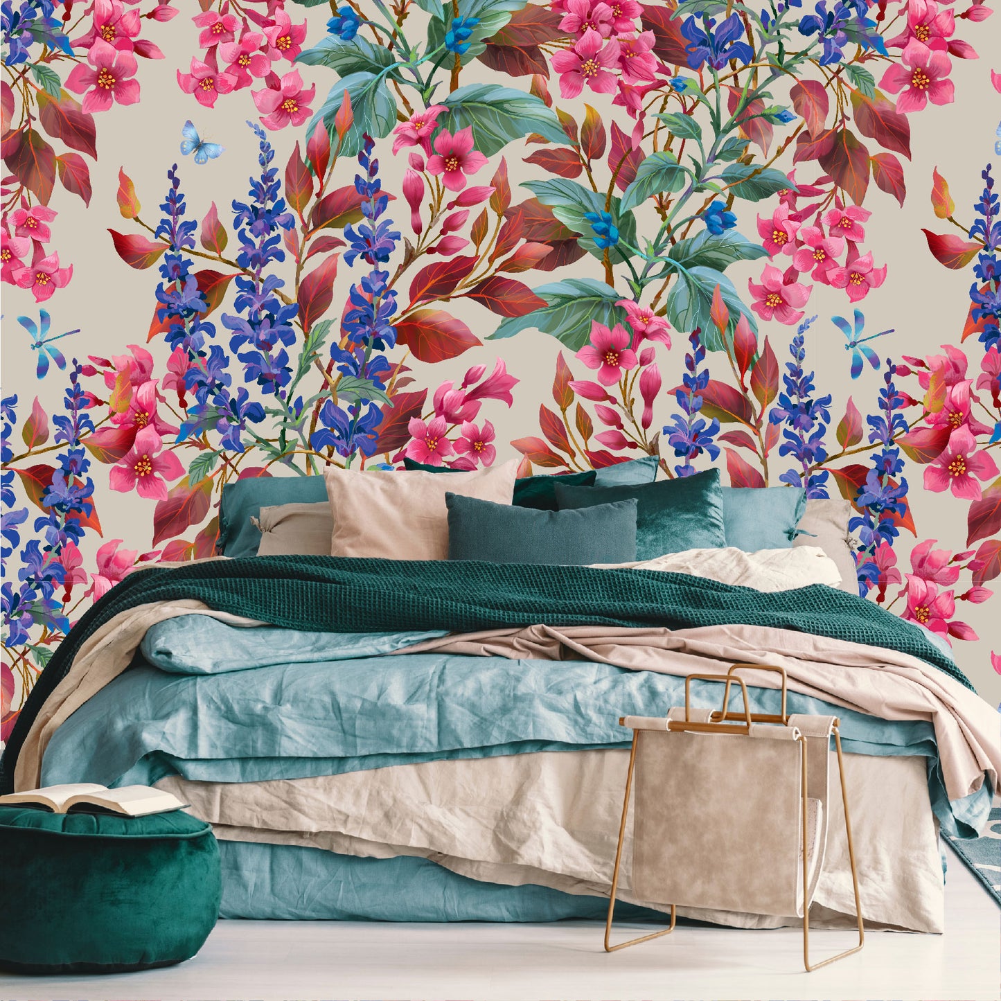 Mural Flores de Jardín - MT245