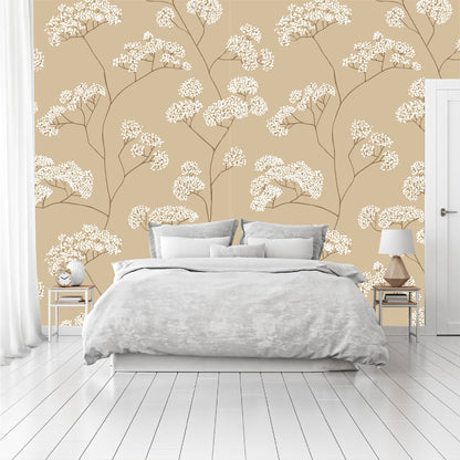 Mural flores blancas - MT363