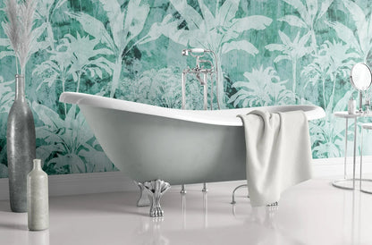 Mural Tropicos de Menta - MT451