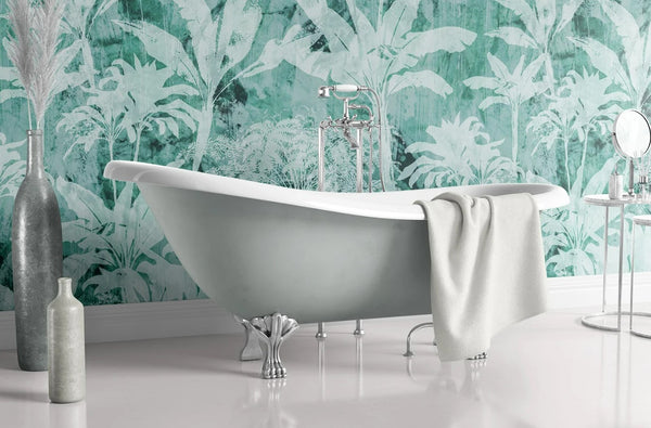 Mural Tropicos de Menta - MT451