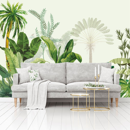 Mural Selva Tropical Ilustrada - MT575