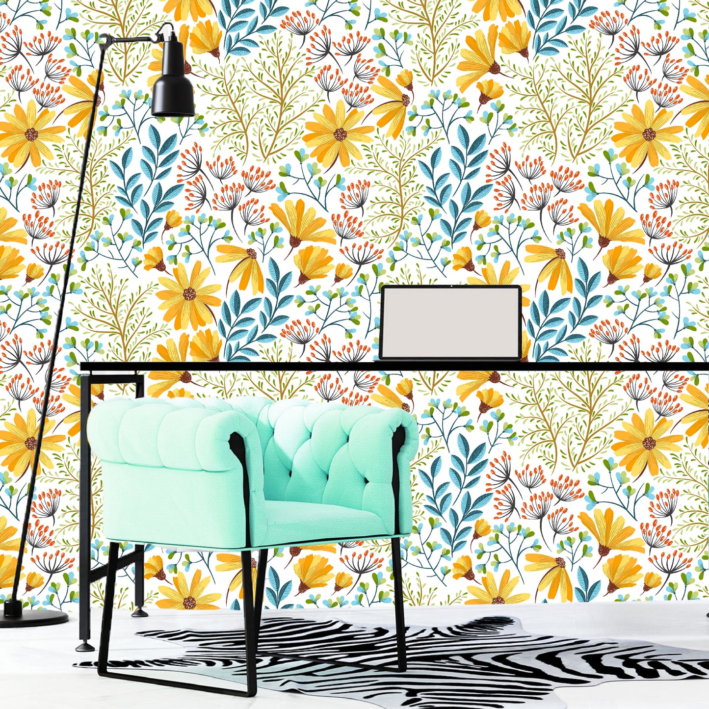 Vinilo Mate Boho Floral - Modelo 1208