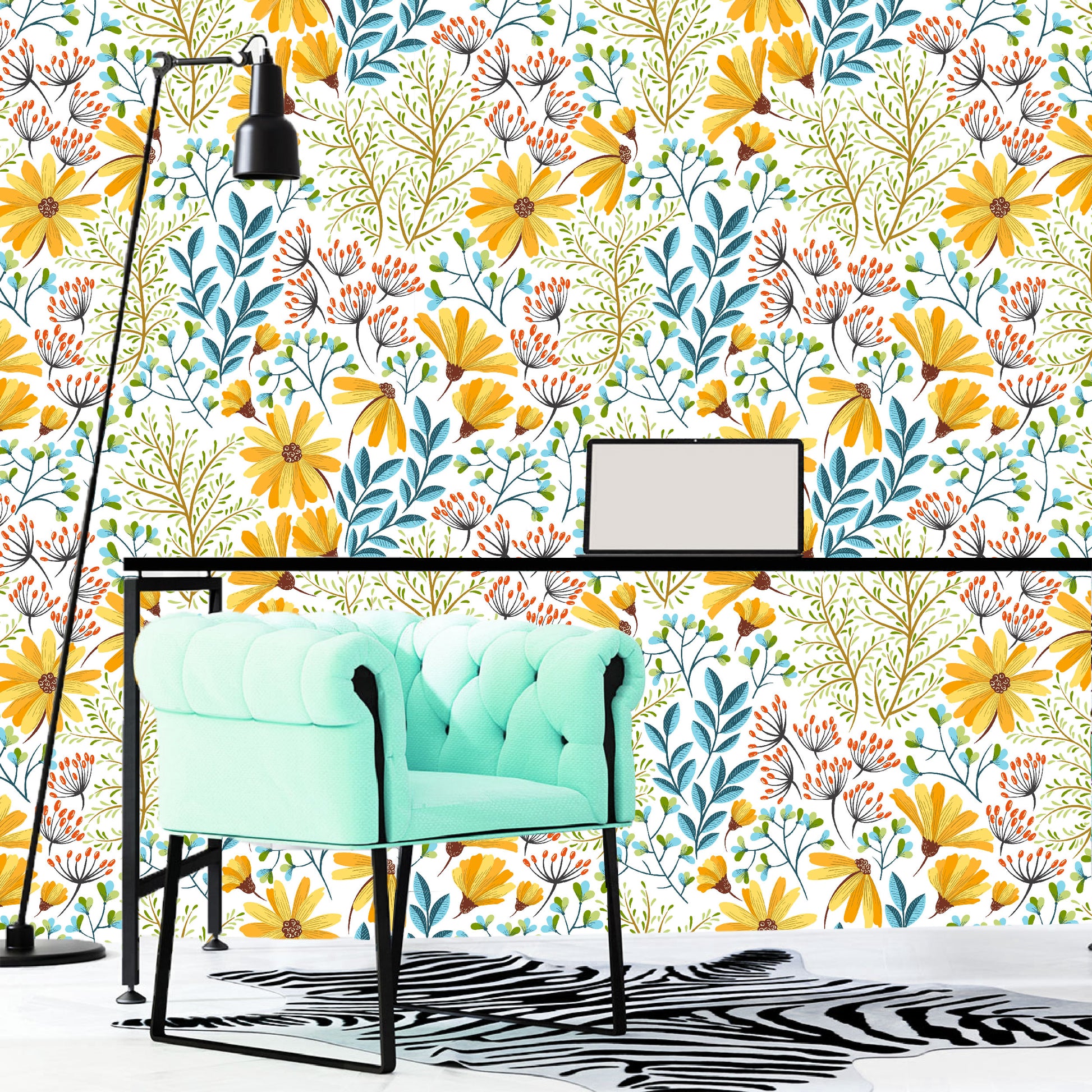 Vinilo Mate Boho Floral - Modelo 1208
