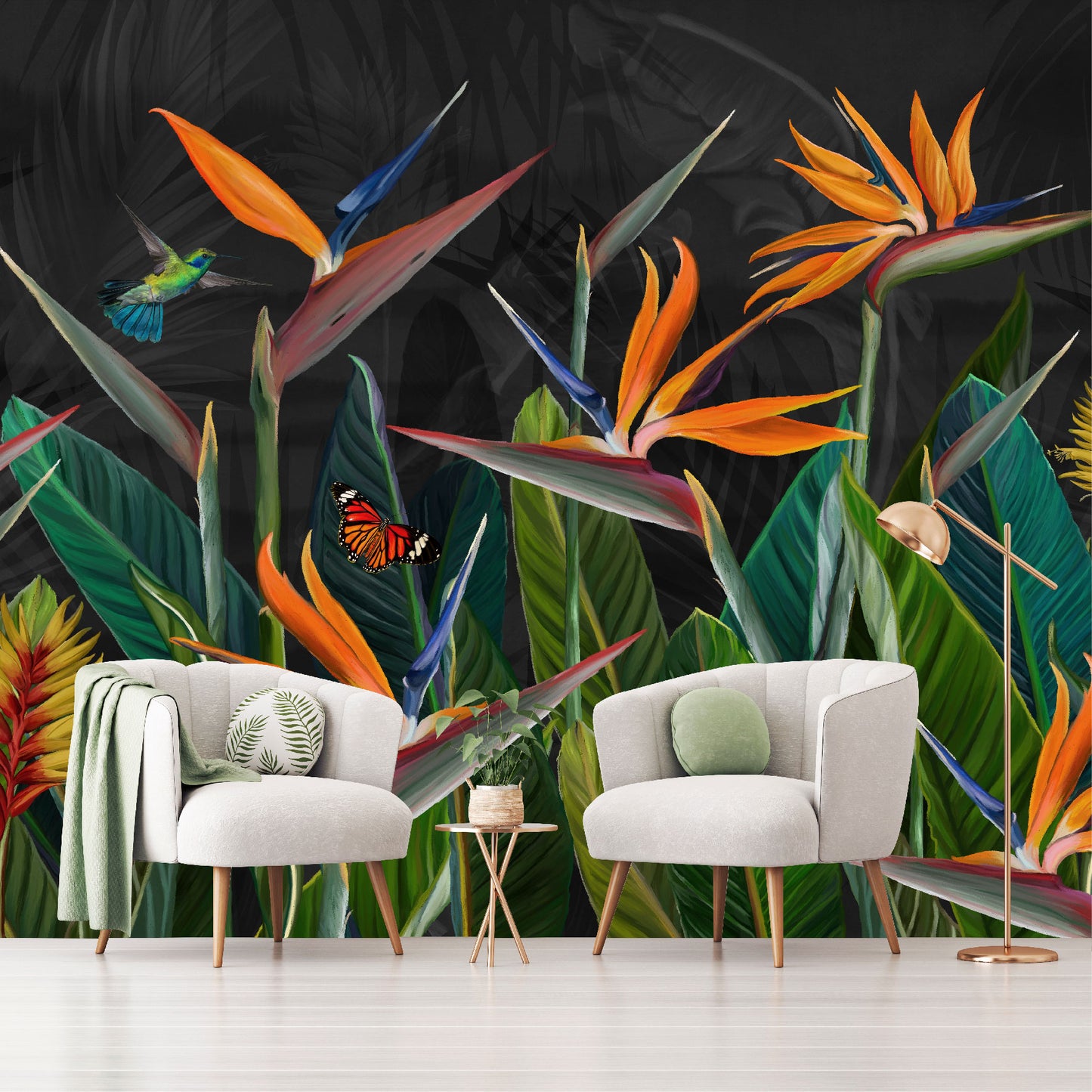 Mural Plantas tropicales - MT492