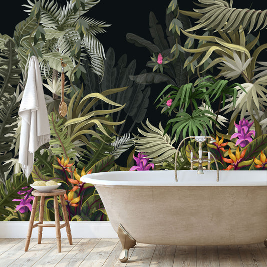Vinilo Mate Selva Tropical 084