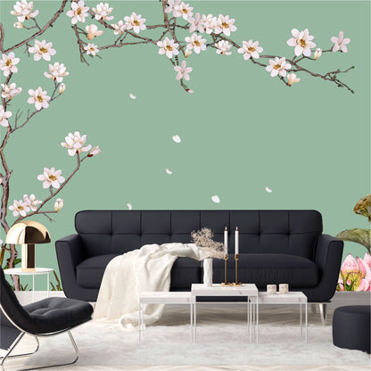 Mural Árbol con flores blancas - MT473