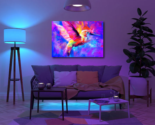 Cuadro Bastidor Impreso en Canvas - Modelo Colibri - CB026