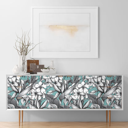Vinilo Tropical para Muebles - M1617