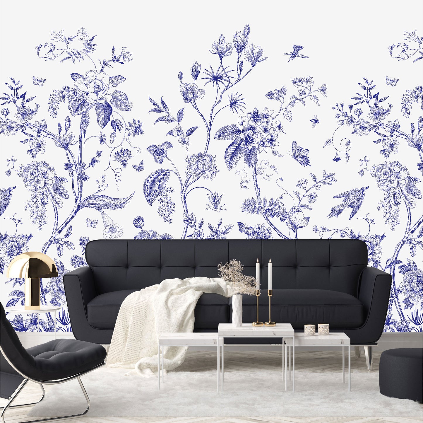 Mural Floral Vintage - MT249