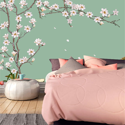 Mural Árbol con flores blancas - MT473
