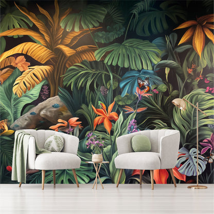Mural Hojas Tropicales - MT407
