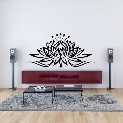 Vinilo Decorativo Flor Poética - VDC043