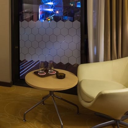 Vinilo Esmerilado Hexagonal 100x60cm  - VE003