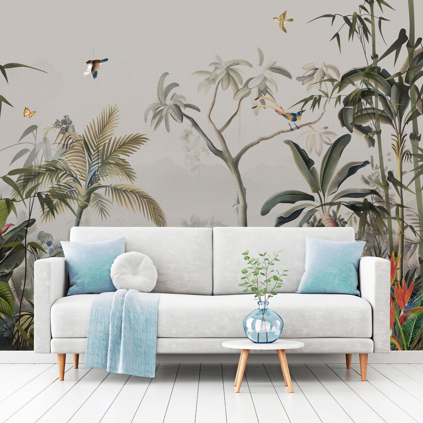 Mural Tropical Selva Vintage  - MT579