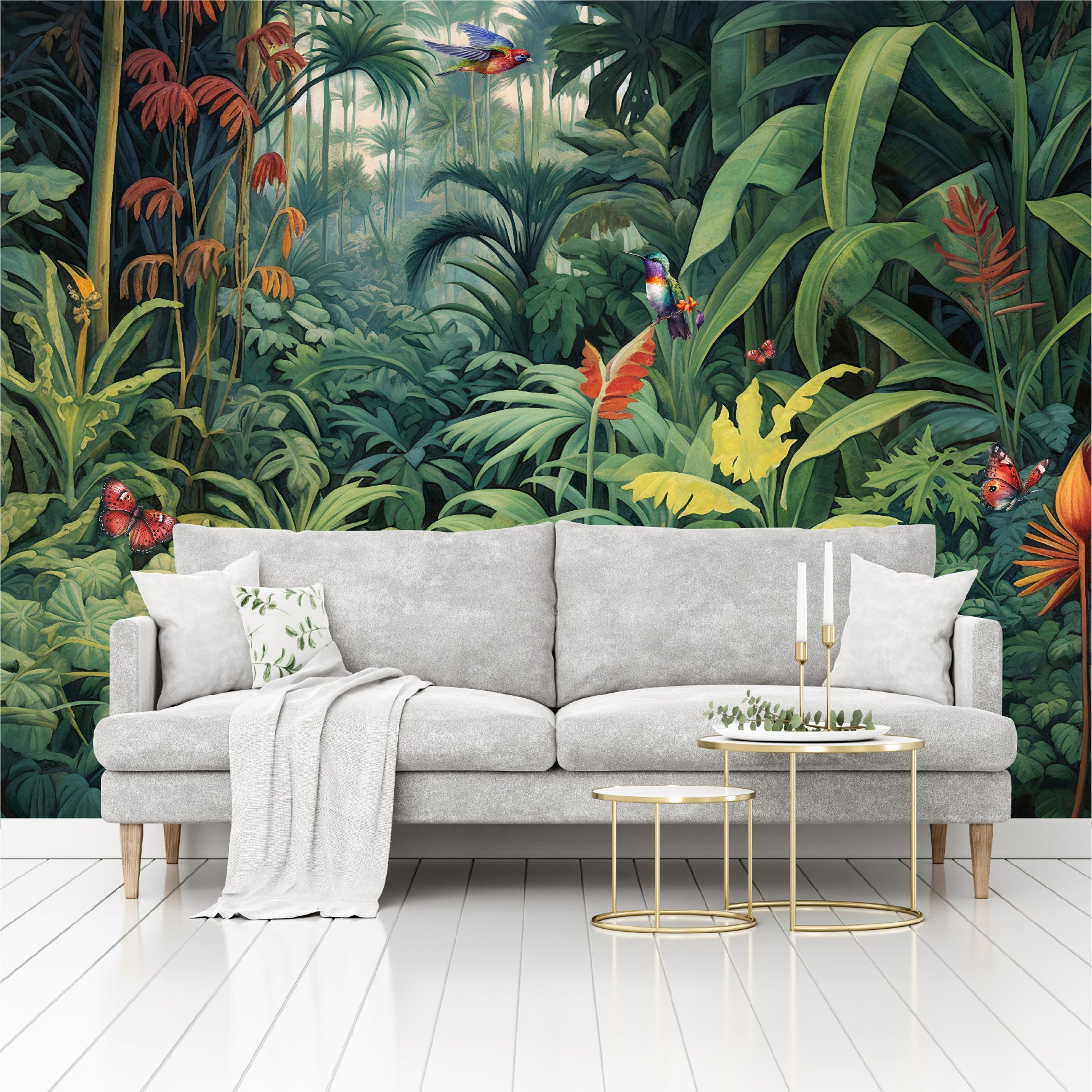 Mural Jungla Tropical  - MT417