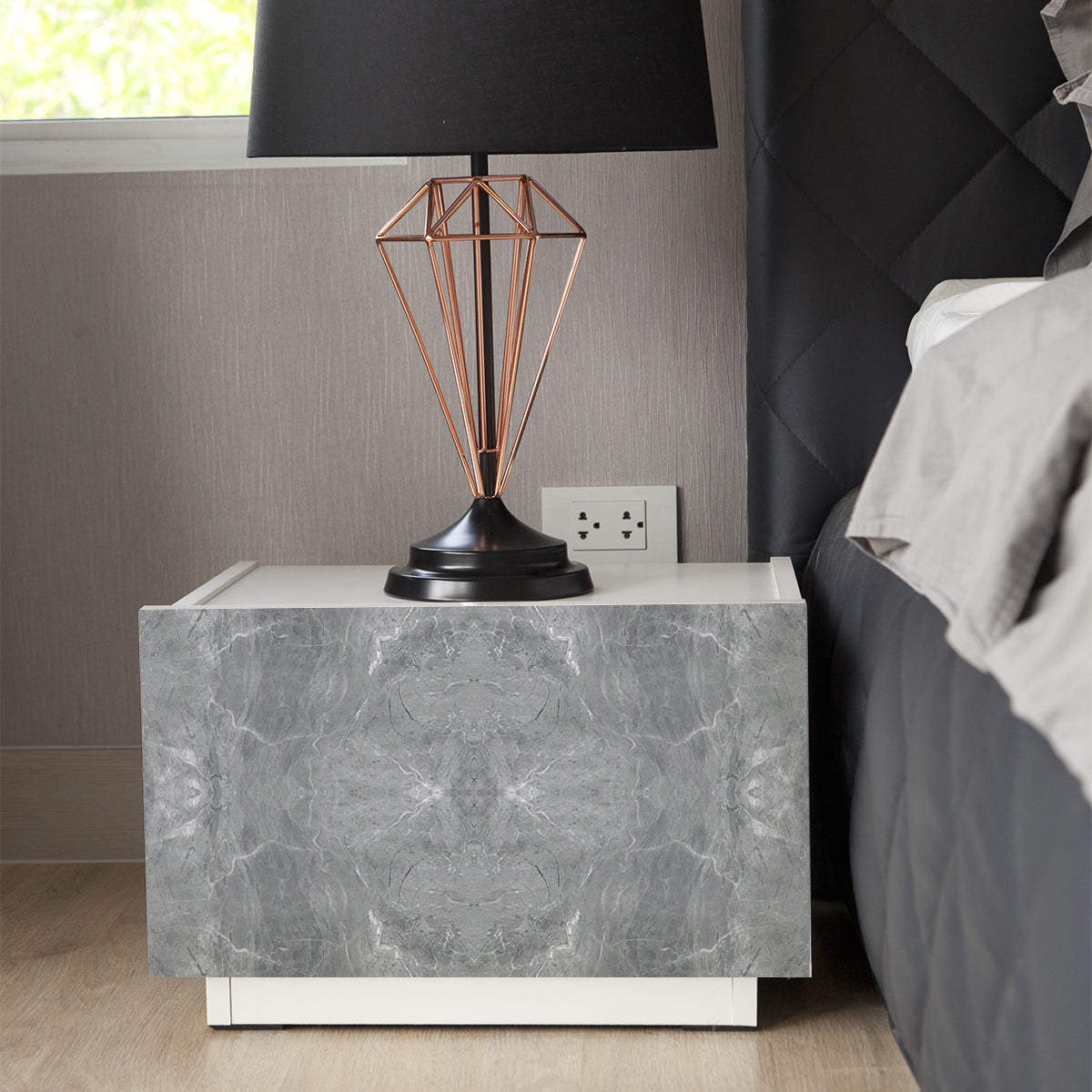 Vinilo Autoadhesivo Simil Marmol - 100x100cm - MM3196