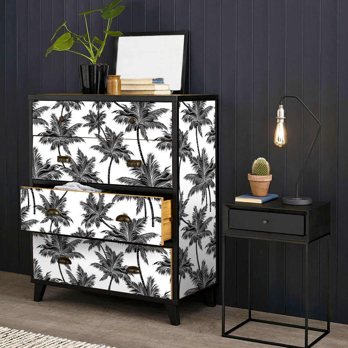 Vinilo Tropical para Muebles Modelo 827