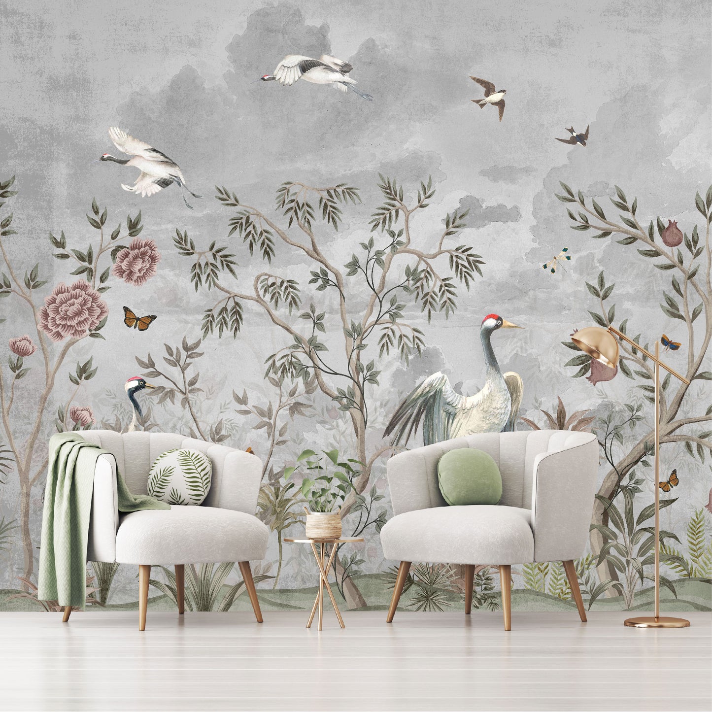 Mural Jardín Vintage - MT252