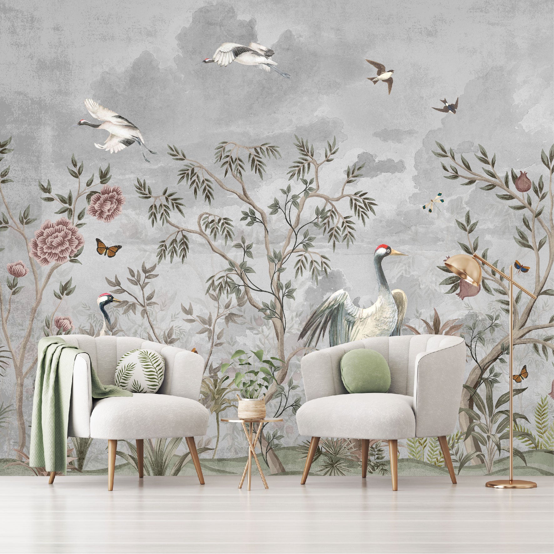 Mural Jardín Vintage - MT252